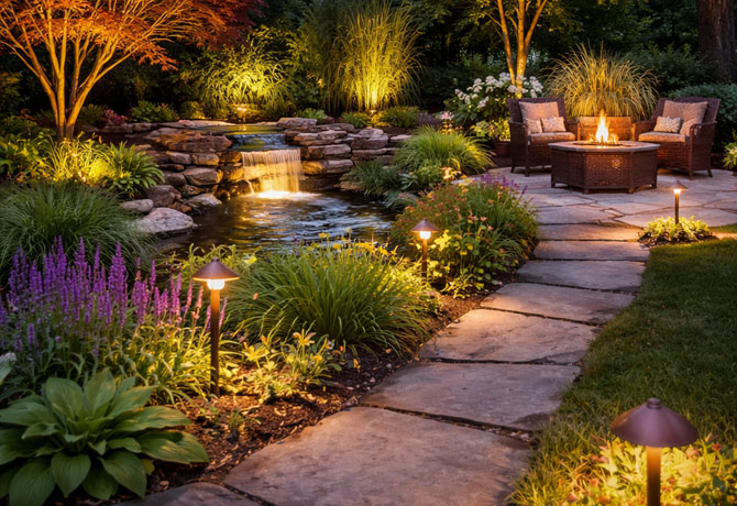 Landscape Lighting in North Jersey | Camelot Lighting